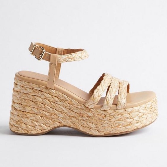 Torrid All Over Raffia Platform Wedge (ww) - Picture 3 of 5